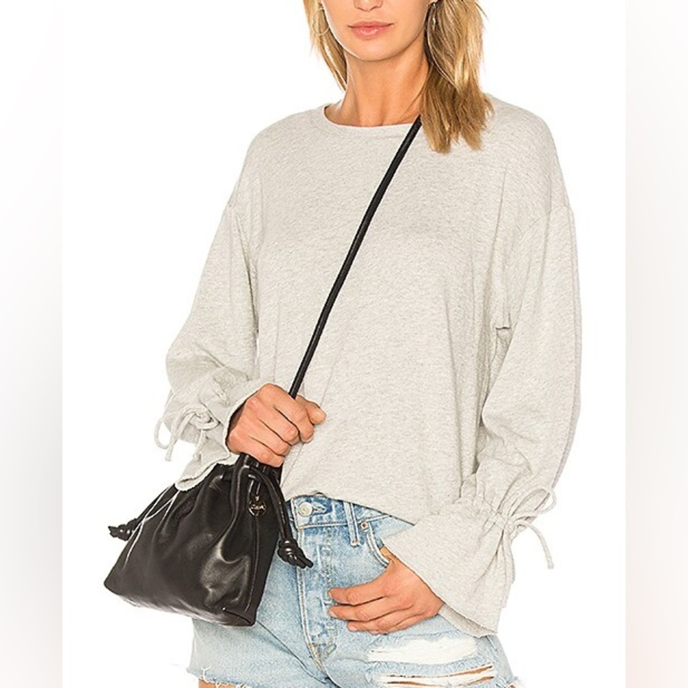 RAILS Heather Gray Marilyn Crewneck Sweater Small